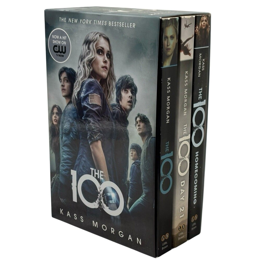 The 100 Boxed Set by Kass Morgan: The 100, Day 21 & Homecoming 3 Books / Used
